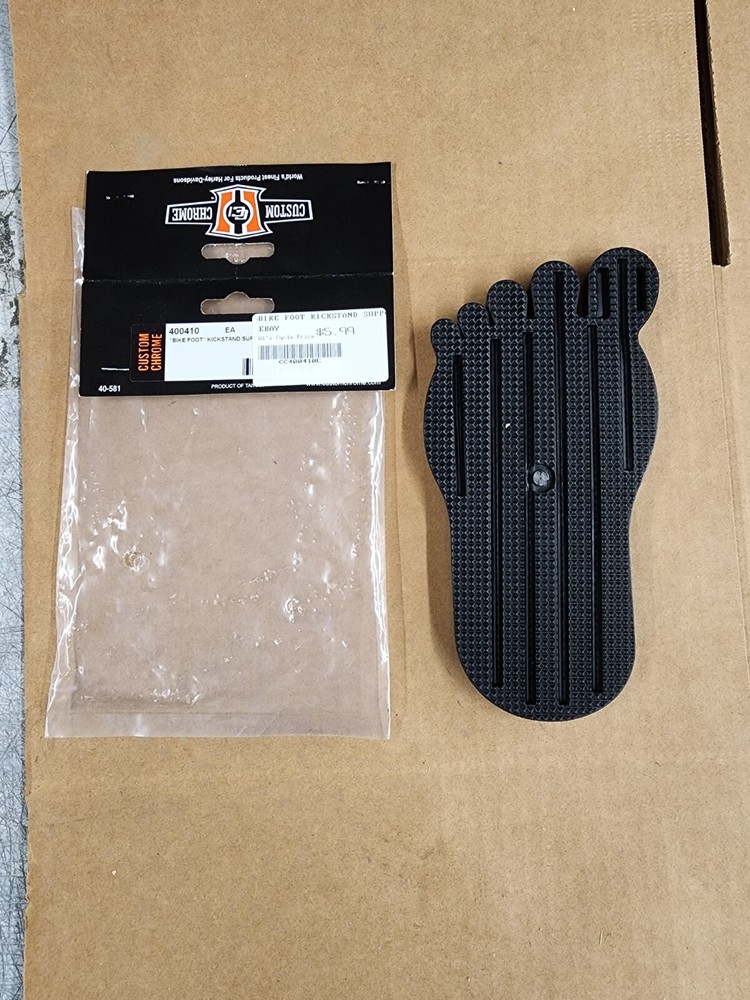 "Bike Foot" Kick Stand Support Pad