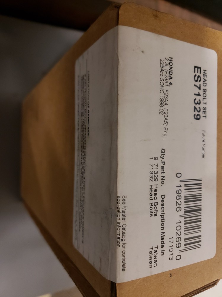 Fel-Pro ES71329 Stretch Head Bolt Set