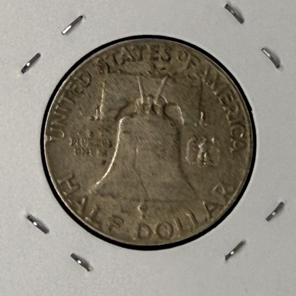1949 D Franklin Silver Half Dollar
