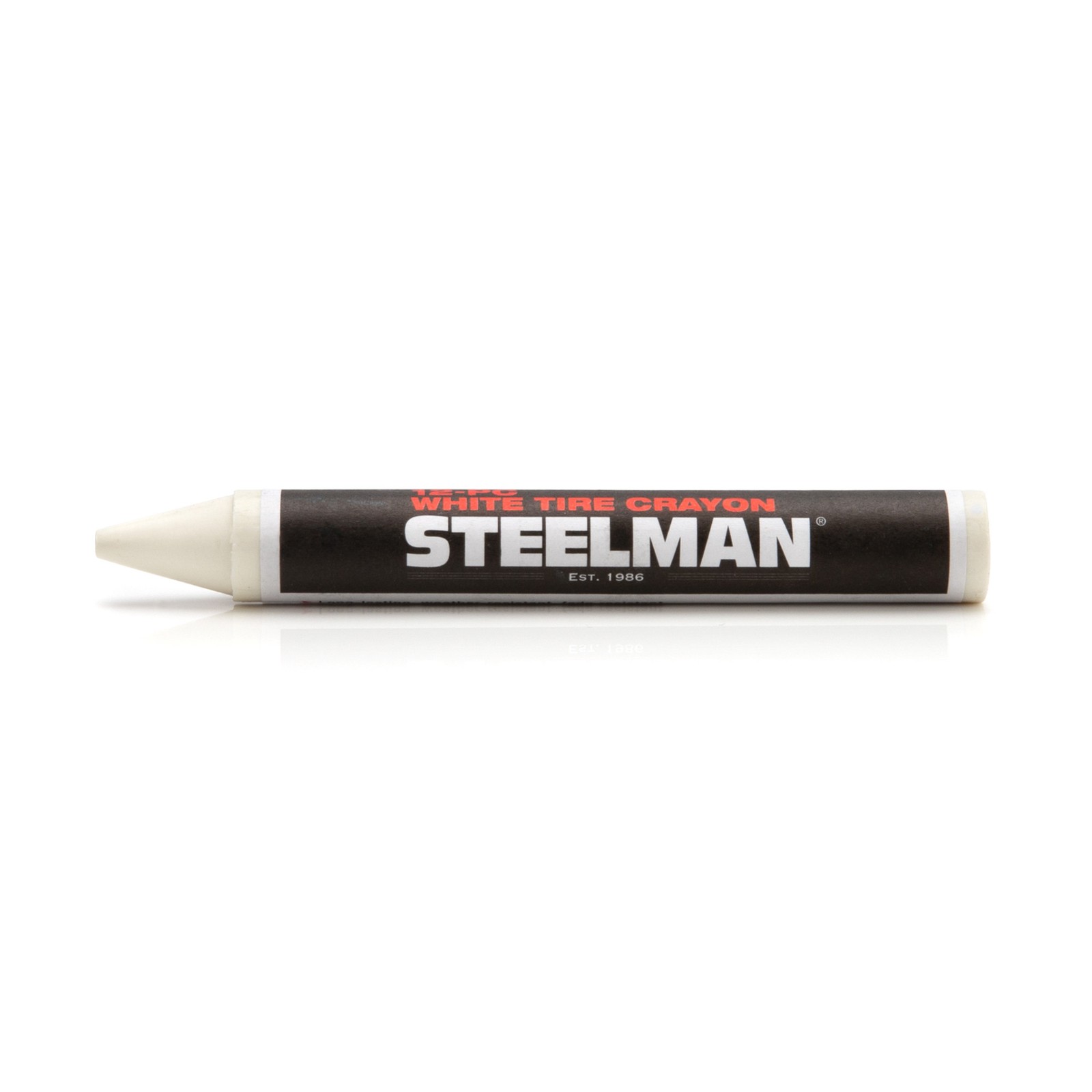 Steelman White Tire Marking Crayons, Box of 12 00063