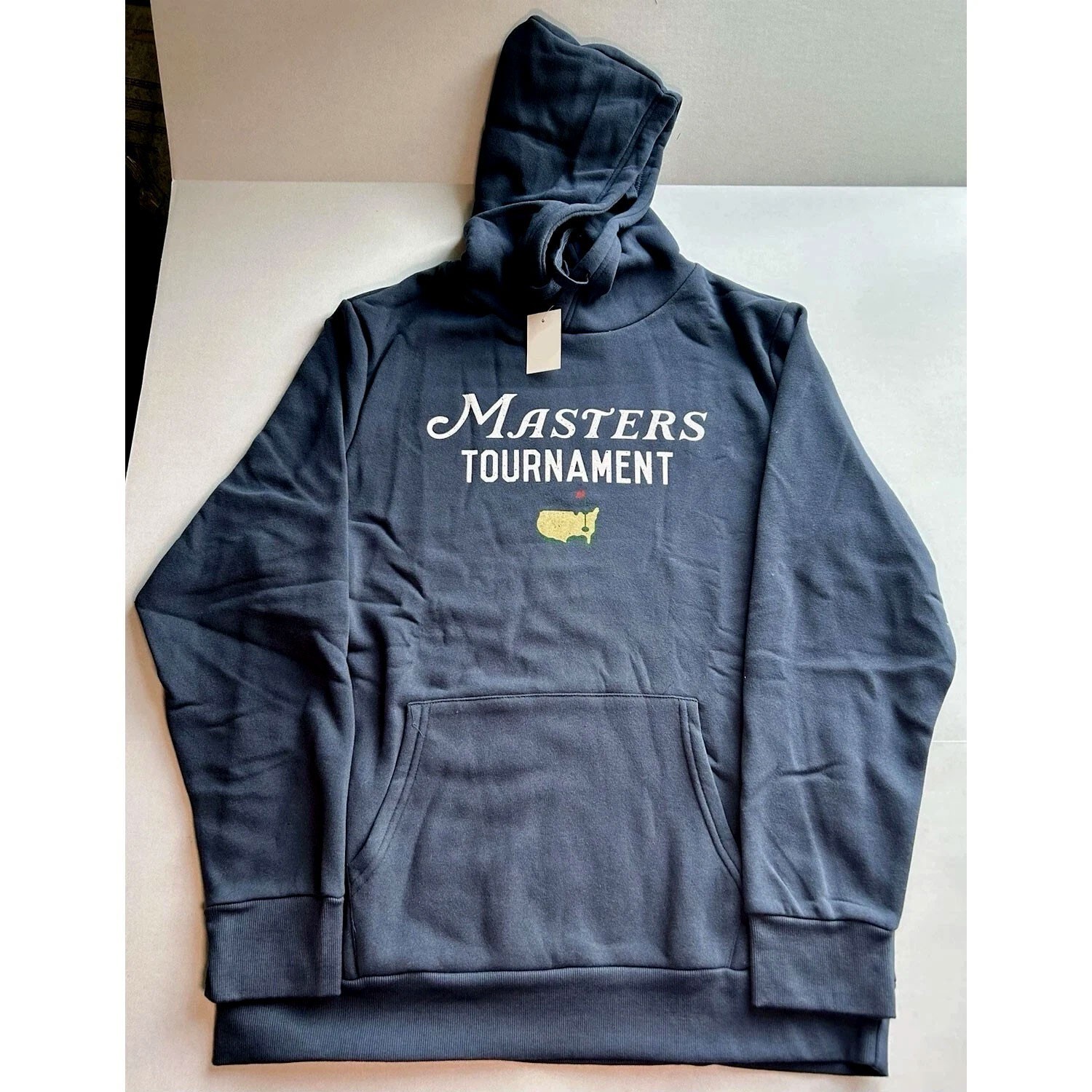 2026 Masters Tournament Navy Blue Hoodie Sweatshirt Golf Pullover Reprint Gildan