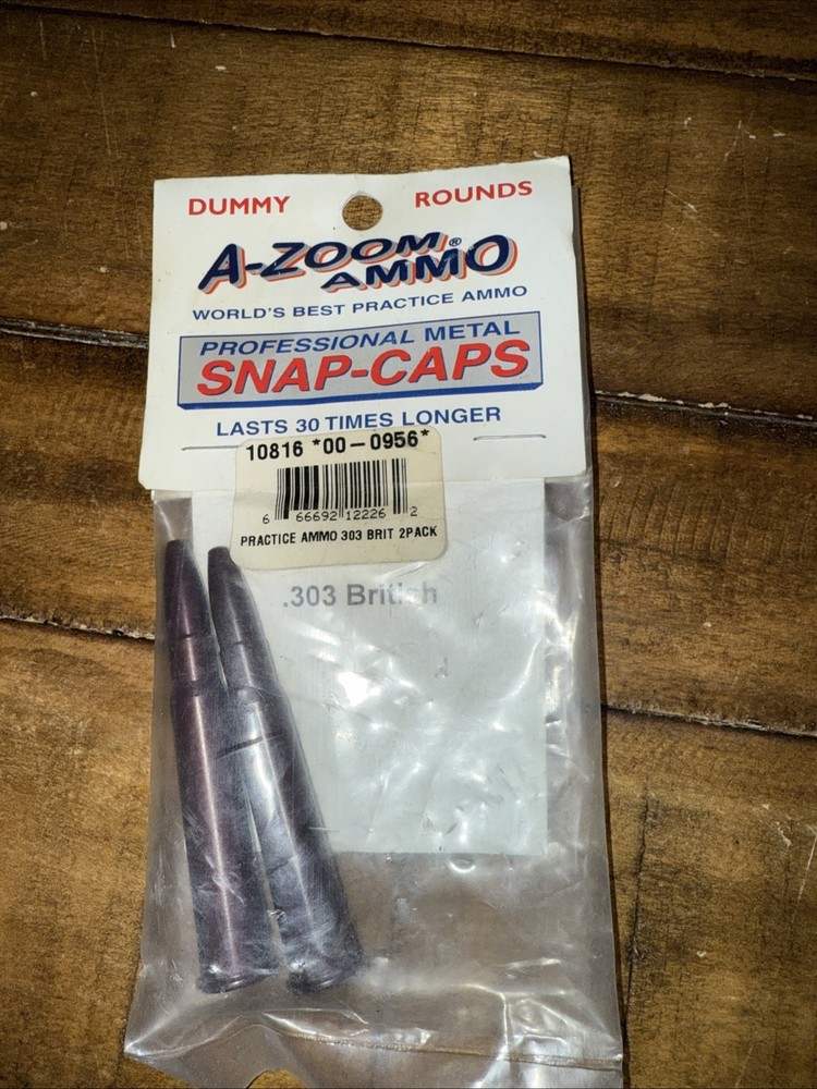 A-ZOOM 303 British Precision Snap Caps (2 Pack)