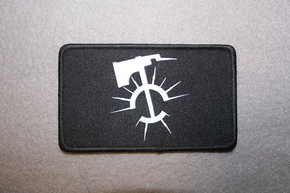 Warhammer Age of Sigmar Hammer Patch - Hook & Loop