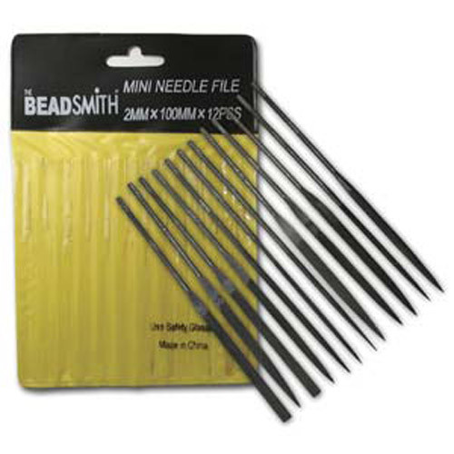 Mini Needle File set - 12 piece - from Beadsmith