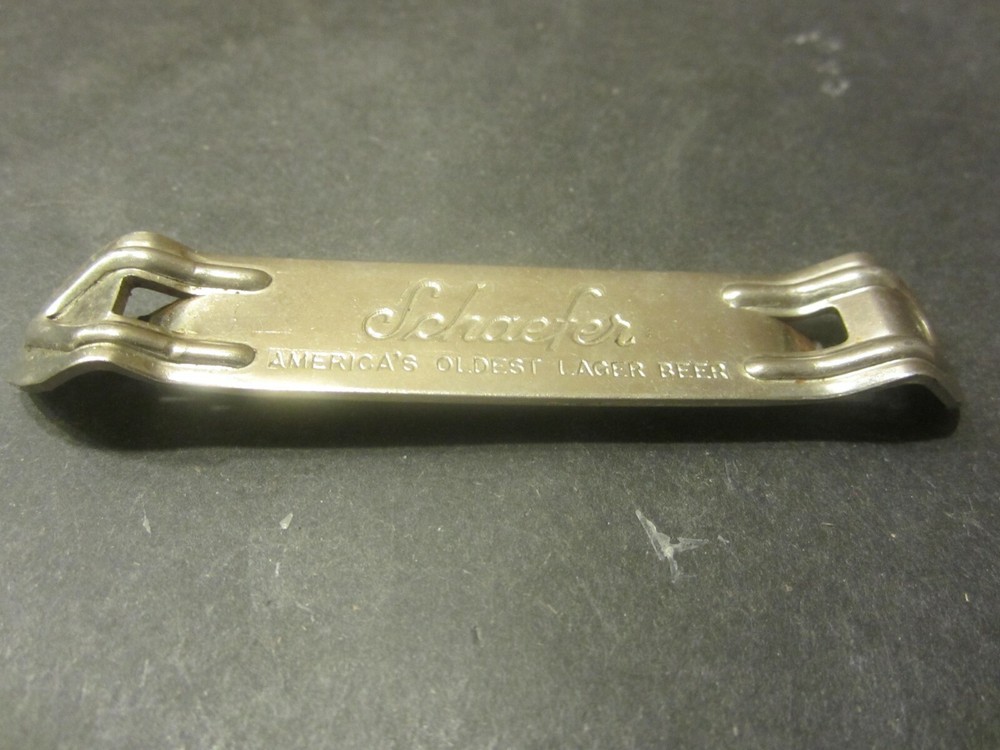 SCHAEFER BEER ADVERTISING CAN OPENER