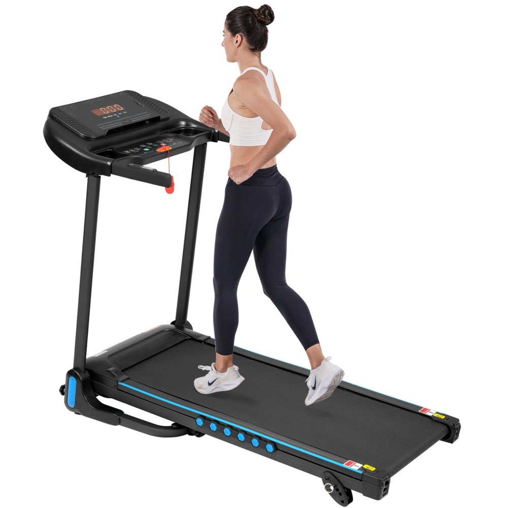 Foldable Incline Treadmill 3.0 HP 10MPH Quiet for Home Double Deck Technology