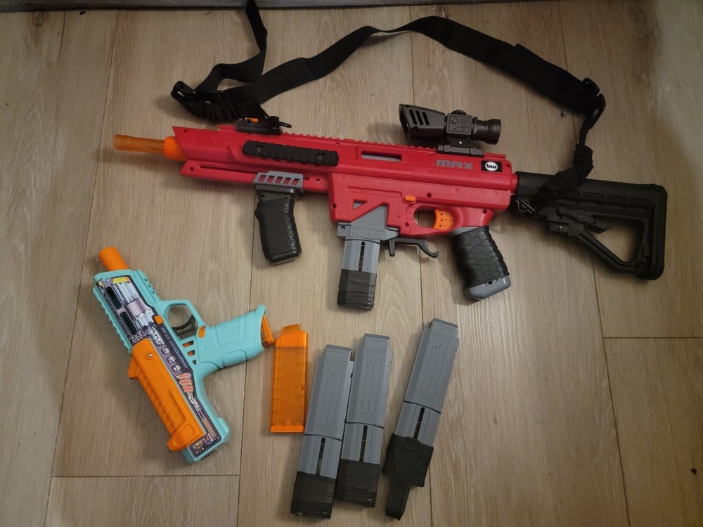 Tactical Dart Rifle Set Max Stryker Foam Blasters