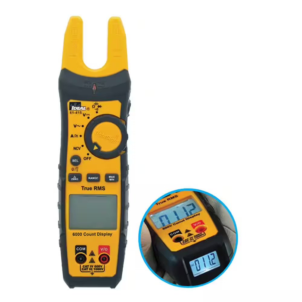200A AC/DC TRMS Split Jaw Meter, Tightsight, with Flashlight and NCVT