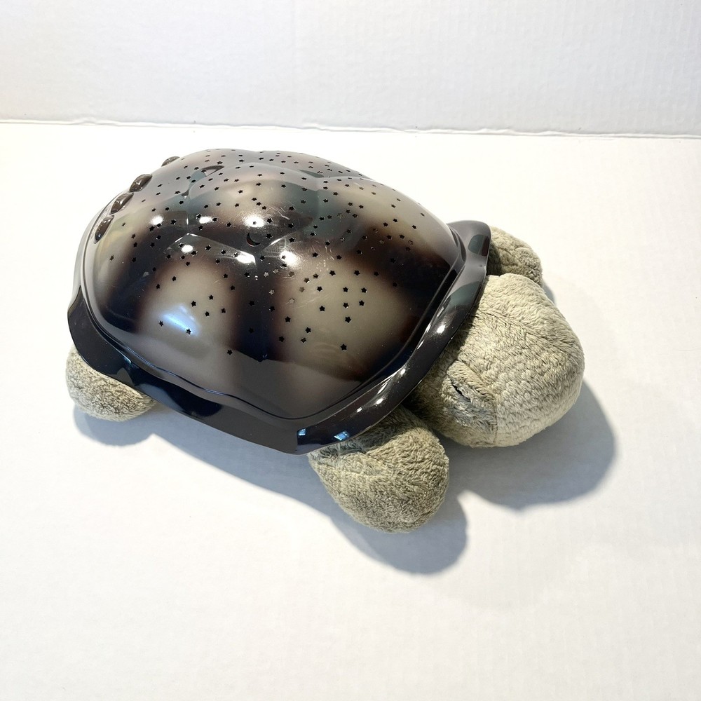 Cloud B Turtle Night Light Plush Light Up Shell 13"