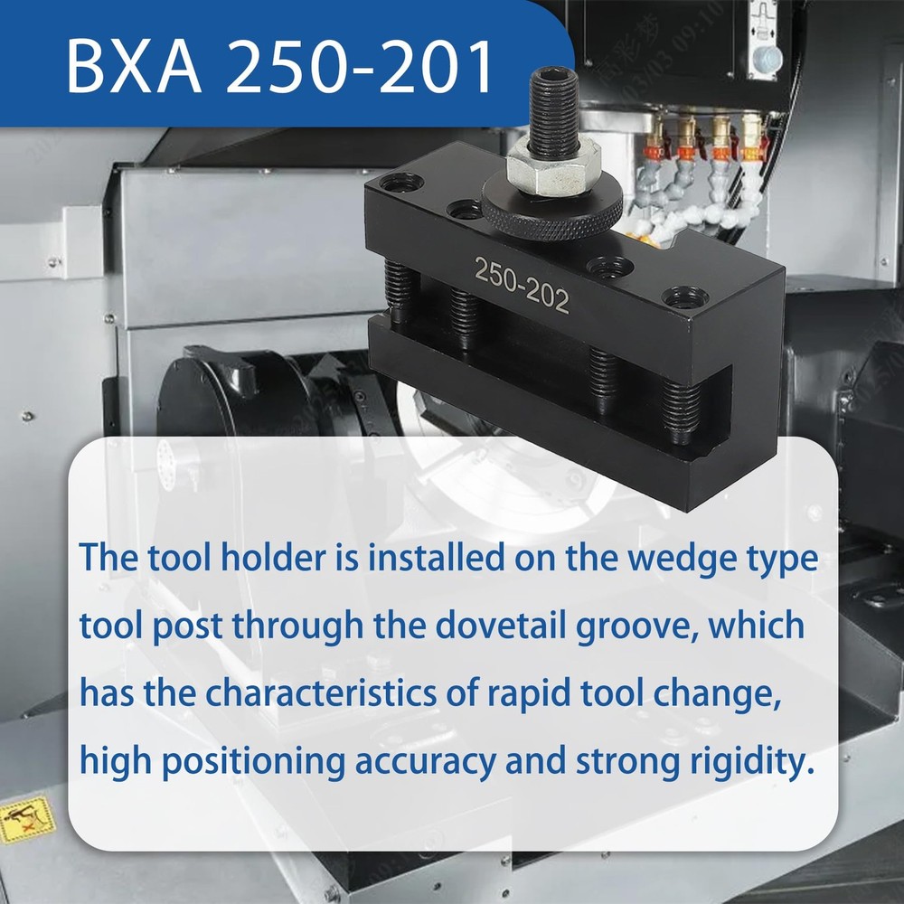 CNC BXA #2 Quick Change Turning Facing Boring Tool Post Holder 250-202