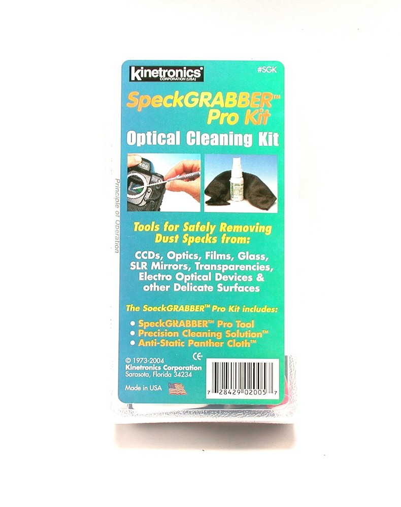 Kinetronics SpeckGrabber Pro Kit - New