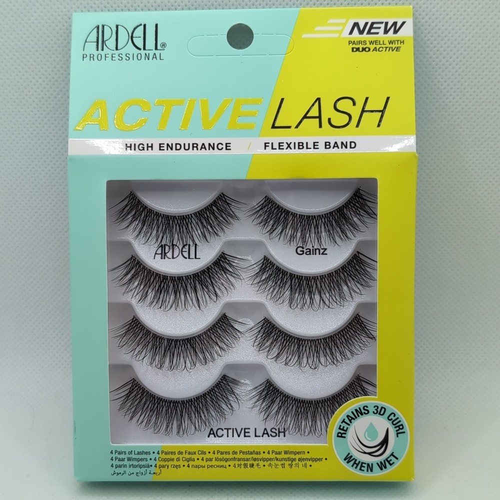 2x Ardell Active Lash, Gainz, 4 Pack