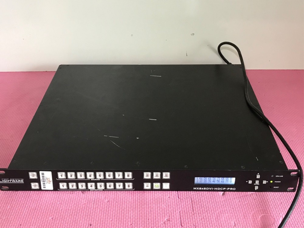 Lightware MX8x8DVI-HDCP-PRO Matrix Switcher MX 8x8 DVI