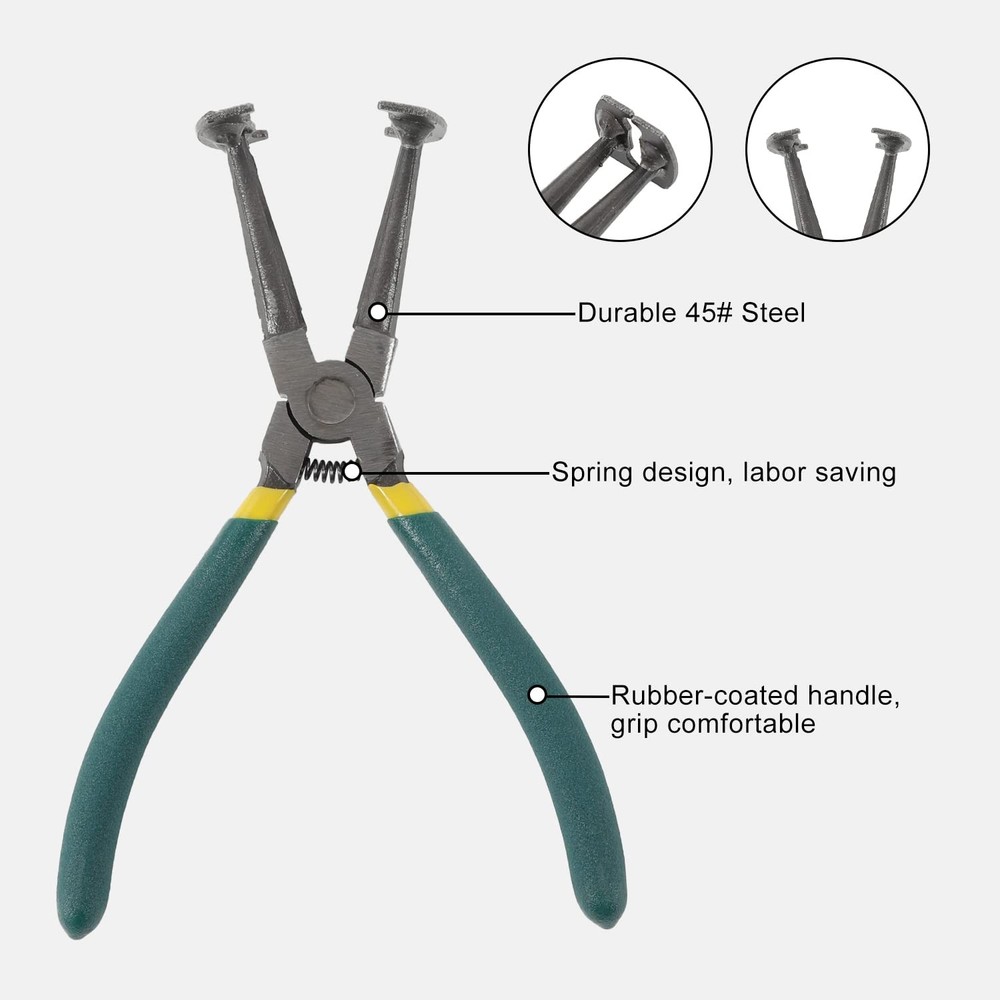 LUTIFIX Piston Ring Compressor Tool, 14 Pcs Rings & 1 Adjustable 14PCS