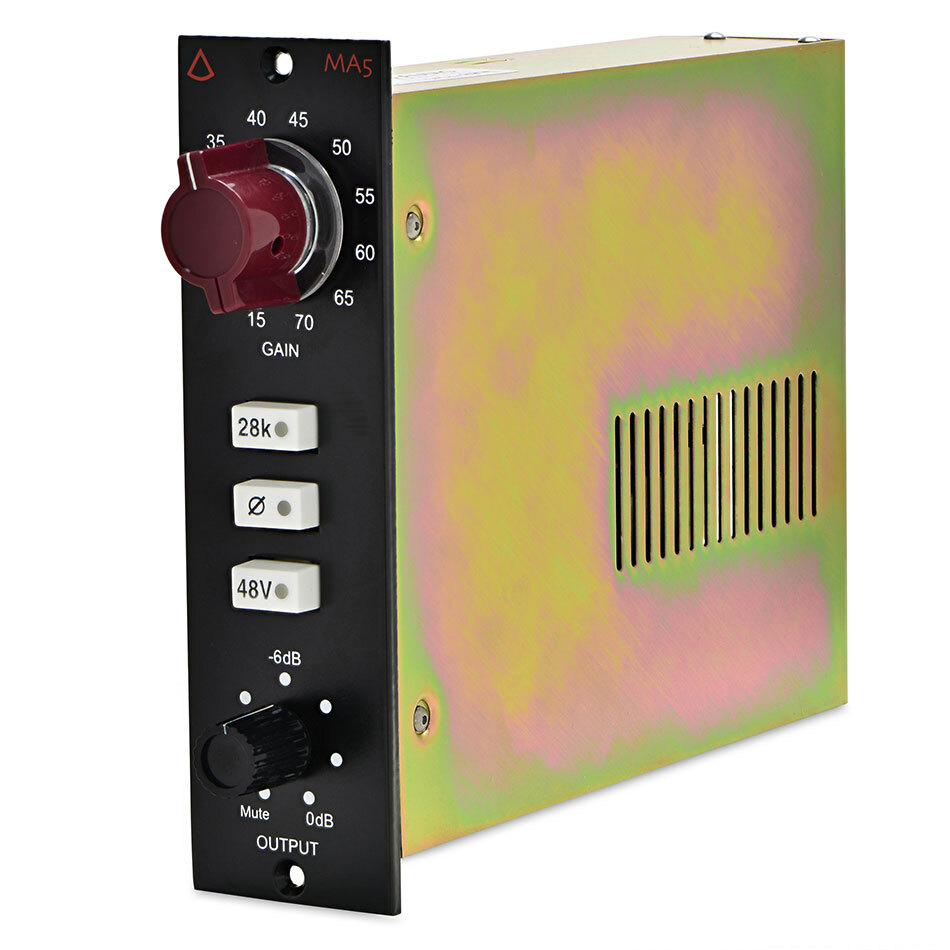 Avedis Audio Electronics MA5 500 Series Microphone Preamp Red Knob
