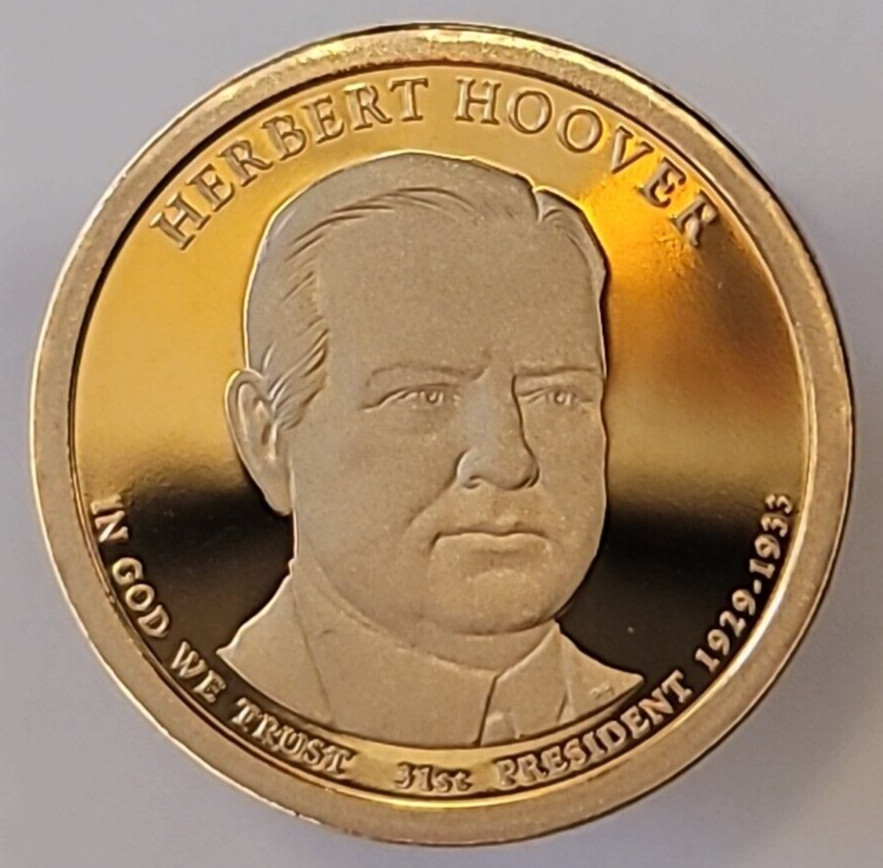 2014 S Proof Presidential Herbert Hoover Dollar