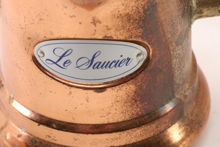West Bend Copper Pitcher and Other Copper Serveware