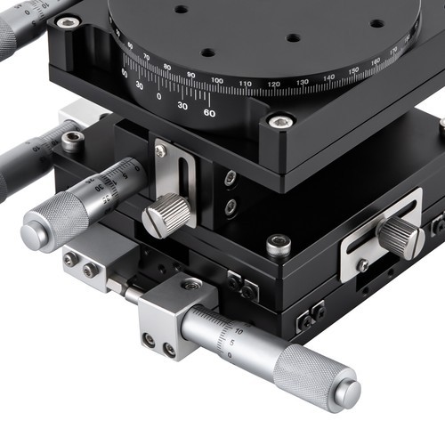 4 Axis-XYZR Manual Precision Driven Linear Standard Linear Positioning Stage