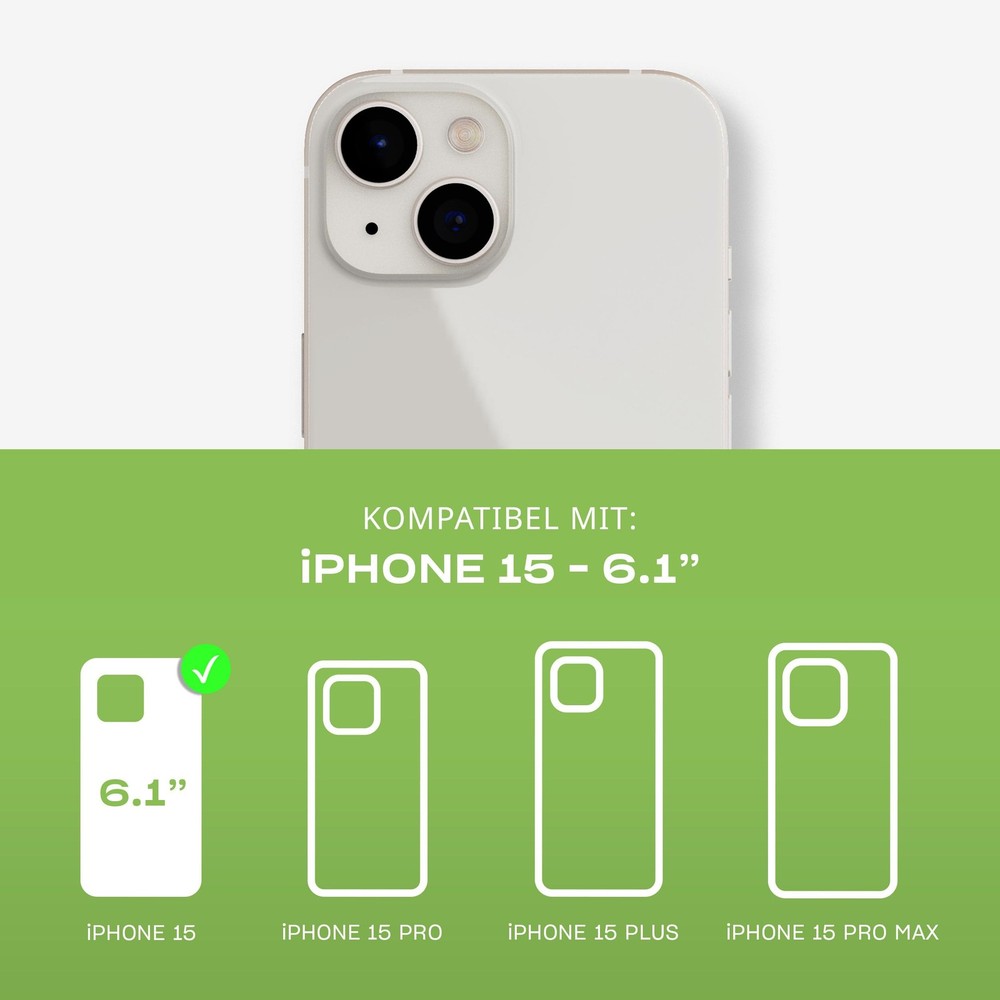 Tech21 EvoLite Impact Protection Case for iPhone 15 Denim Blue