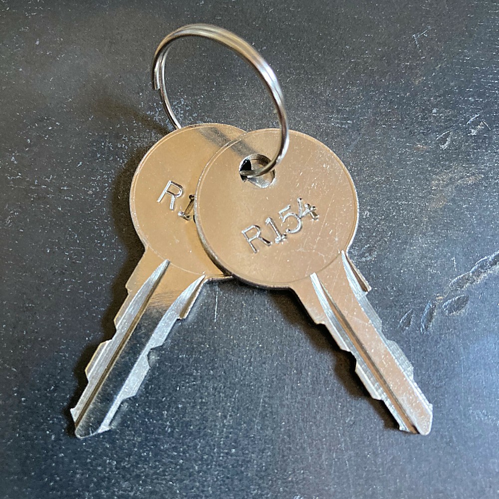 (2) Thule Ski Rack Replacement Keys Cut Key Code R001 - R224 - READ NOTES AT TOP