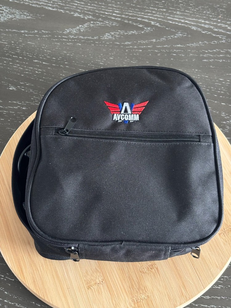 Flightcom Headset with Sonetics A-7A Microphone w Case