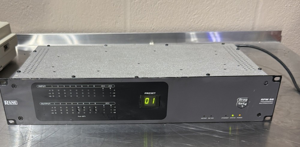 Rane RPM 88 Programmable Multi Processor Rack Mount