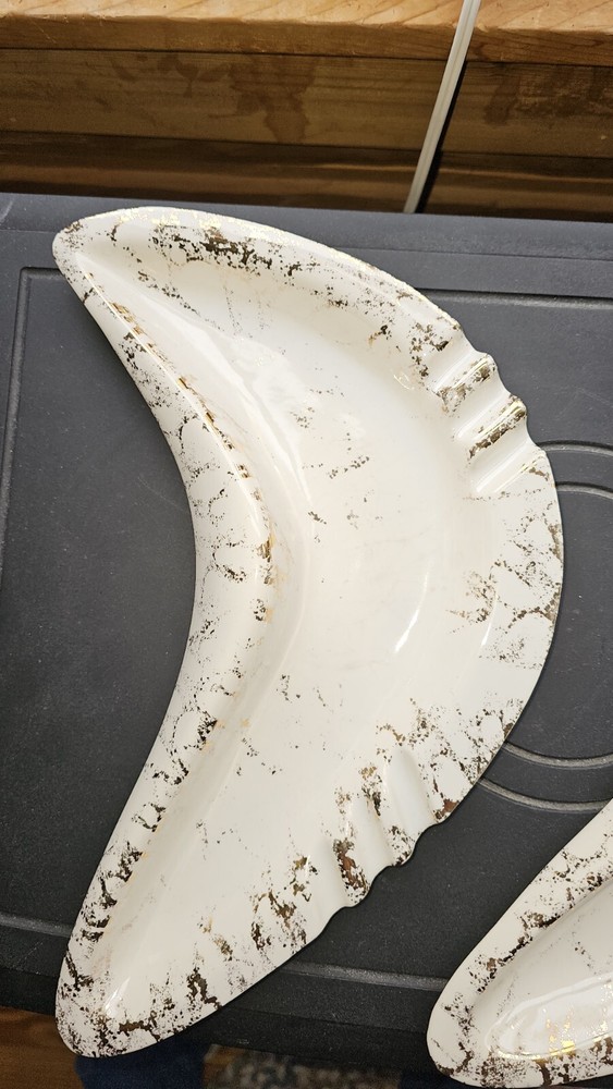 MCM Boomerang Ashtrays