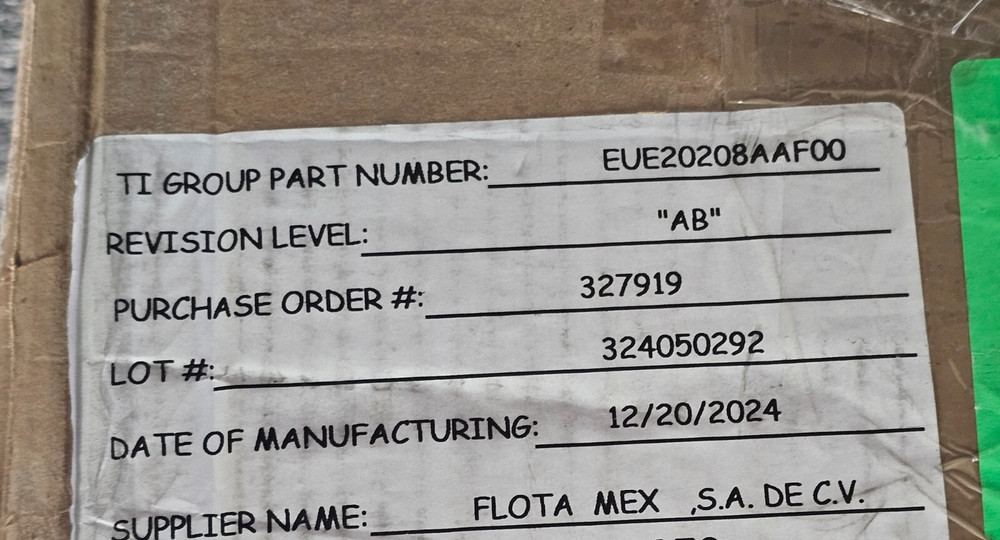 (QTY 5) TI Group 16" Wire Harness Assembly, Black EUE20208AAF00