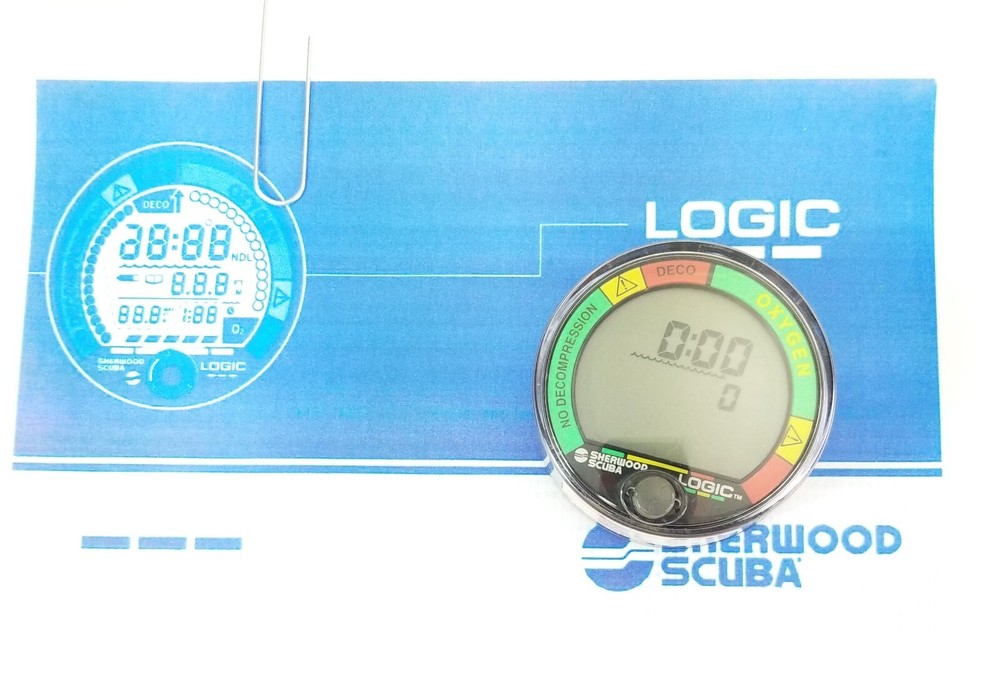 Sherwood Logic Puck Scuba Dive Diving Computer Module Air & Nitrox MINT! #5008