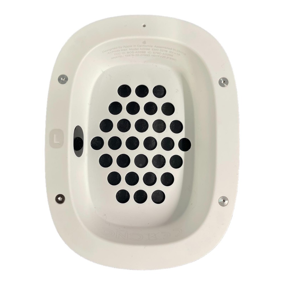 Apple AirPods Max Replacement Empty Speaker Housing + Sensor Left (White)