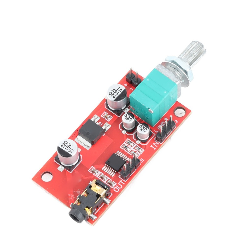Headphone Amplifier Module 3.5mm Interface Earphone Preamplifier Board DC 3‑12V