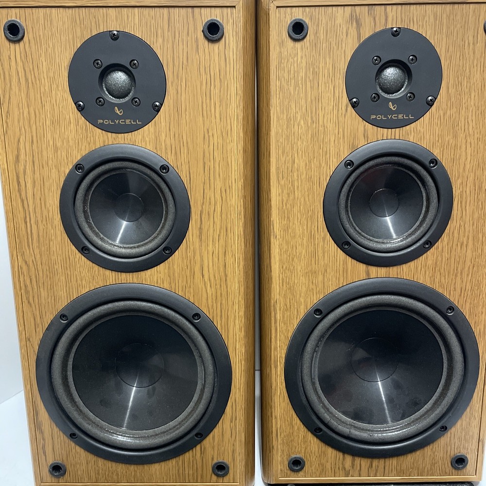 Infinity J390 8" Woofer 5" Mid Three Way Speakers Reference Three with Box USED