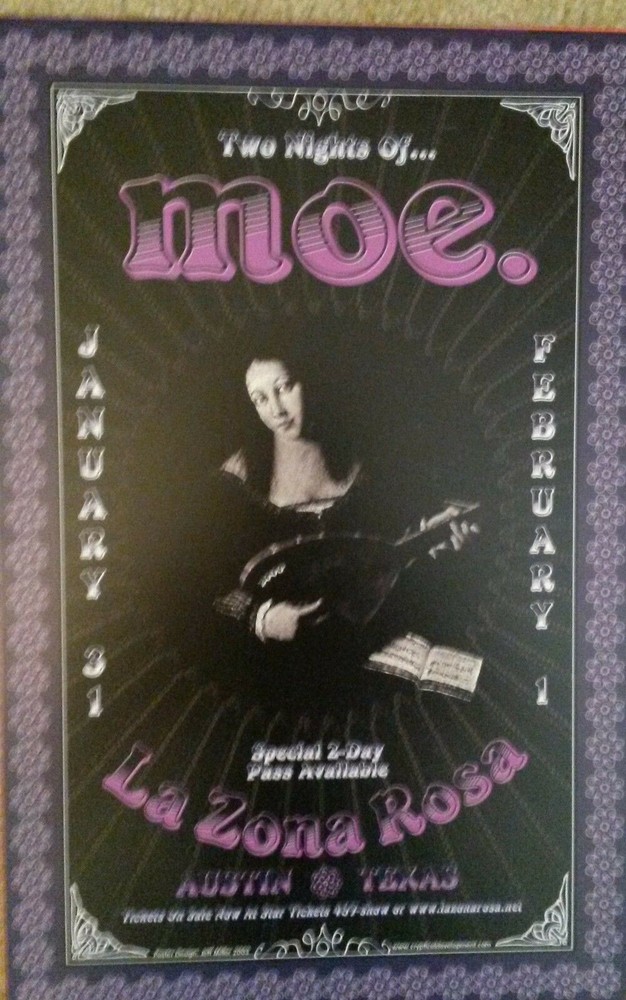 Mint moe Zona Rosa Poster Jeff Miller a