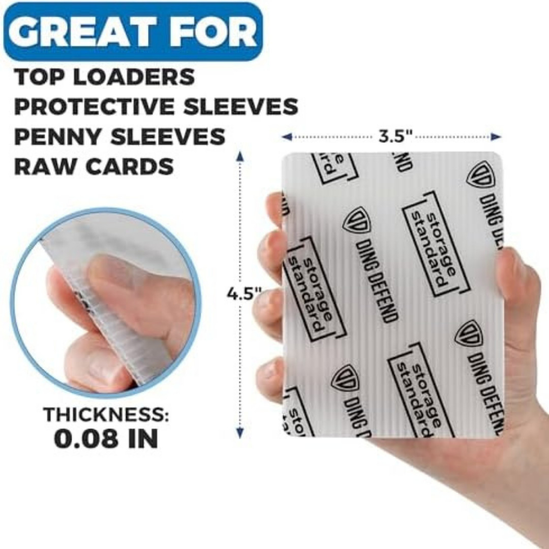 Trading Card Shipping Protectors 110 Pack 3.5'' X 4.5'' - Premium Ultra Strong