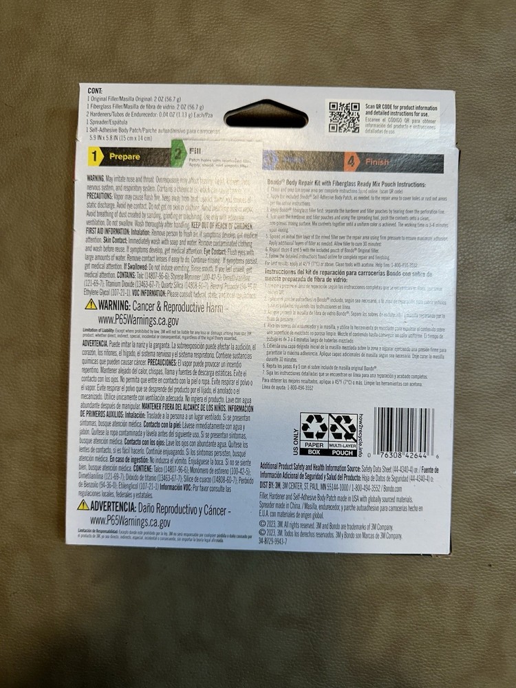 Bondo Body Repair Kit