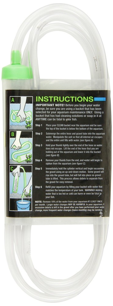 Python Pro Clean-Mini 1" x 6" Tube with 6 ft. Hose