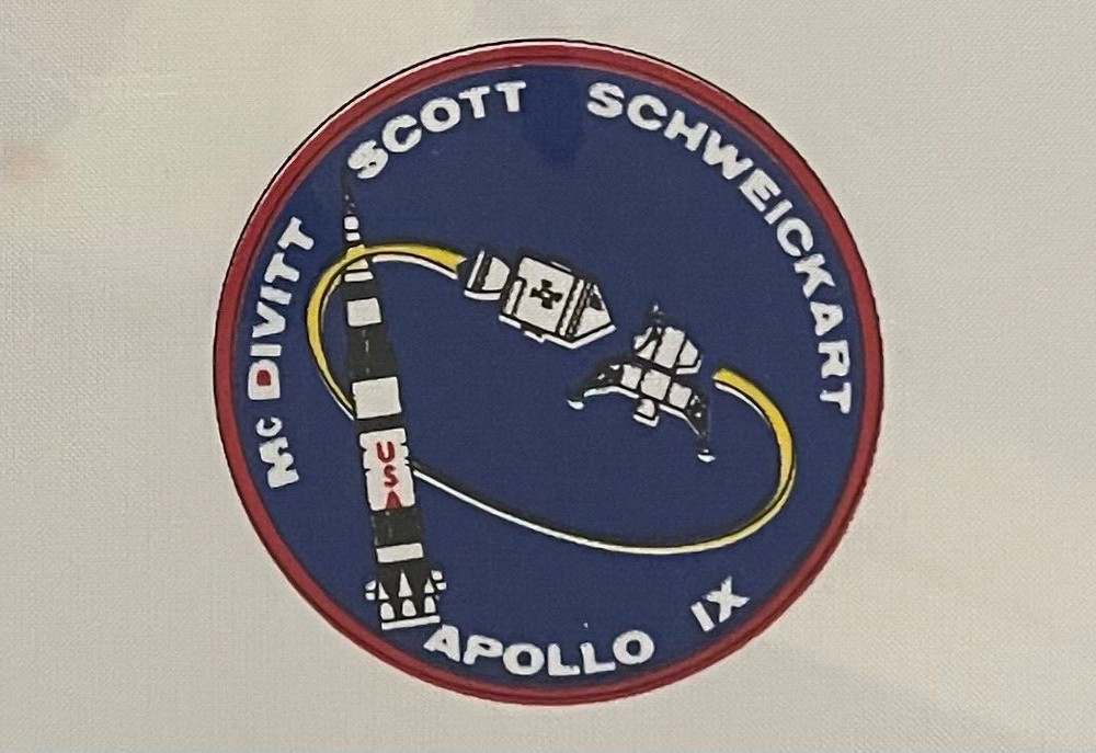 APOLLO 9 CREW EMBLEM BETA CLOTH SCCS COLLECTION