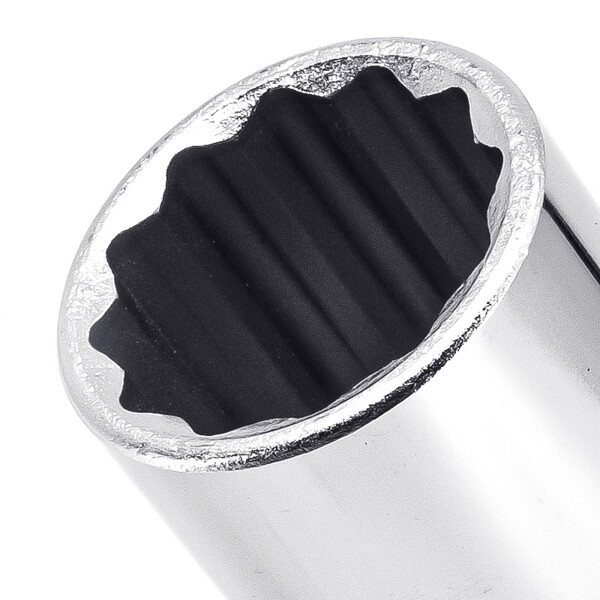 Genius Tools 1/2" Dr. 26mm Deep Hand Socket (12-Point) - 437826