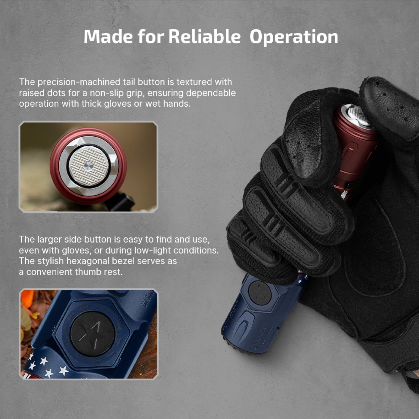 Olight Warrior Ultra 2500 Lumens Tactical Flashlight, OAL Material, 320 Meters