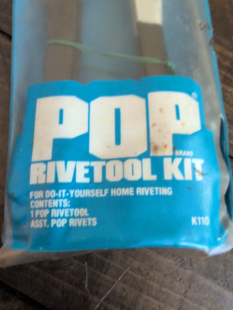 Used POP Rivet Tool For The Do- It - Yourselfer