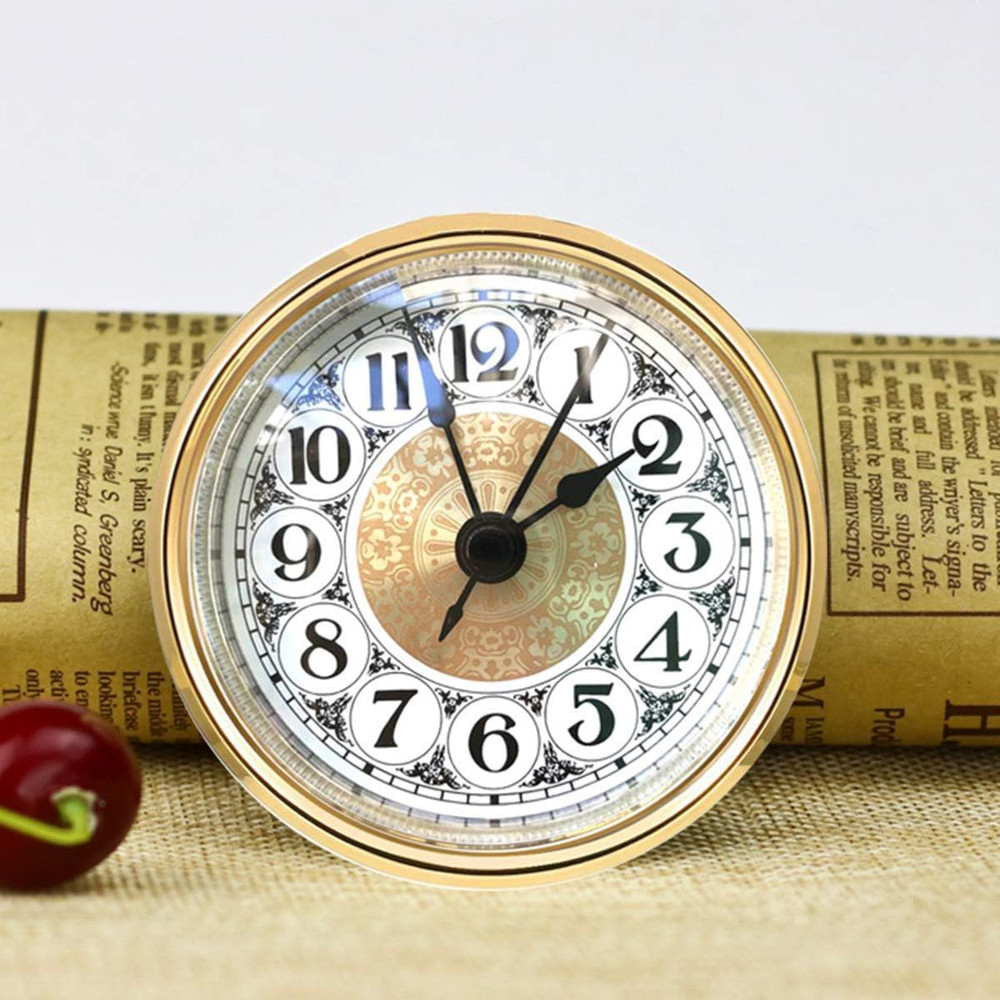 Mini Quartz Clock Insert 2.8 Inch (70 Mm) round Quartz Movement Miniature Clock