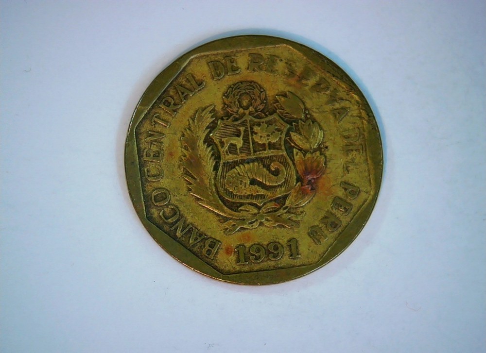 Peru 1991 20 Centimos Coin
