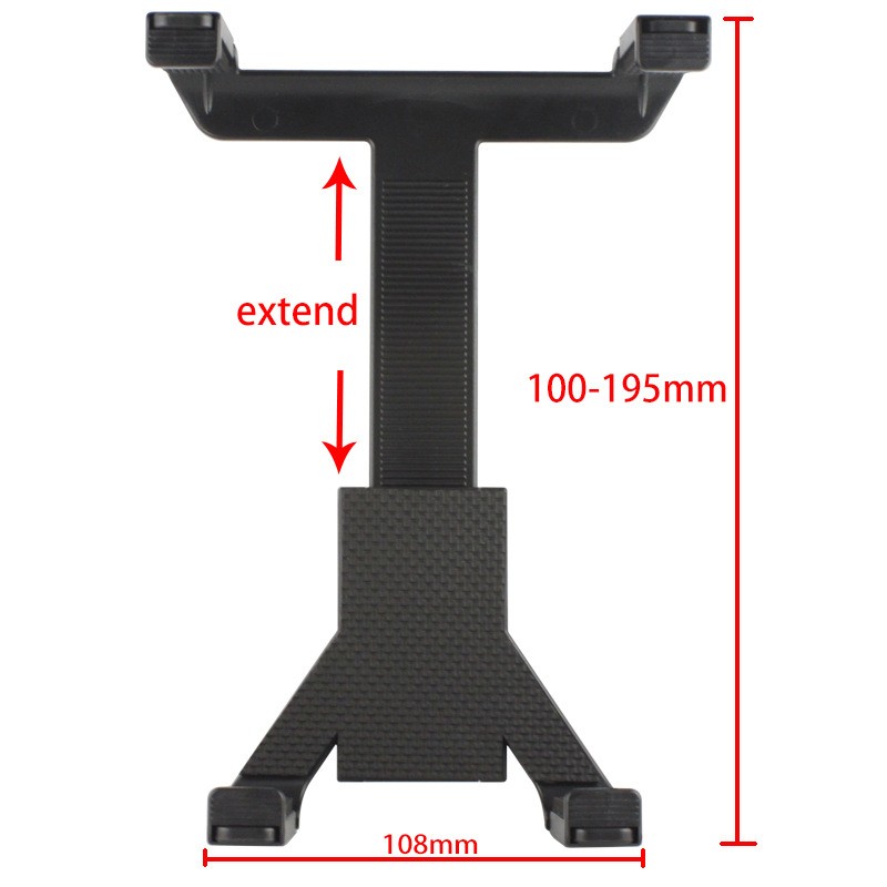 Car Windscreen Mount Holder For 7'' - 10'' Screen Size Tablet Windshield Bracket