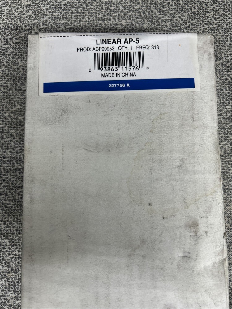 Linear AP-5 ACP00953 Single Portal Access Controller Programmable Relay 2 Doors