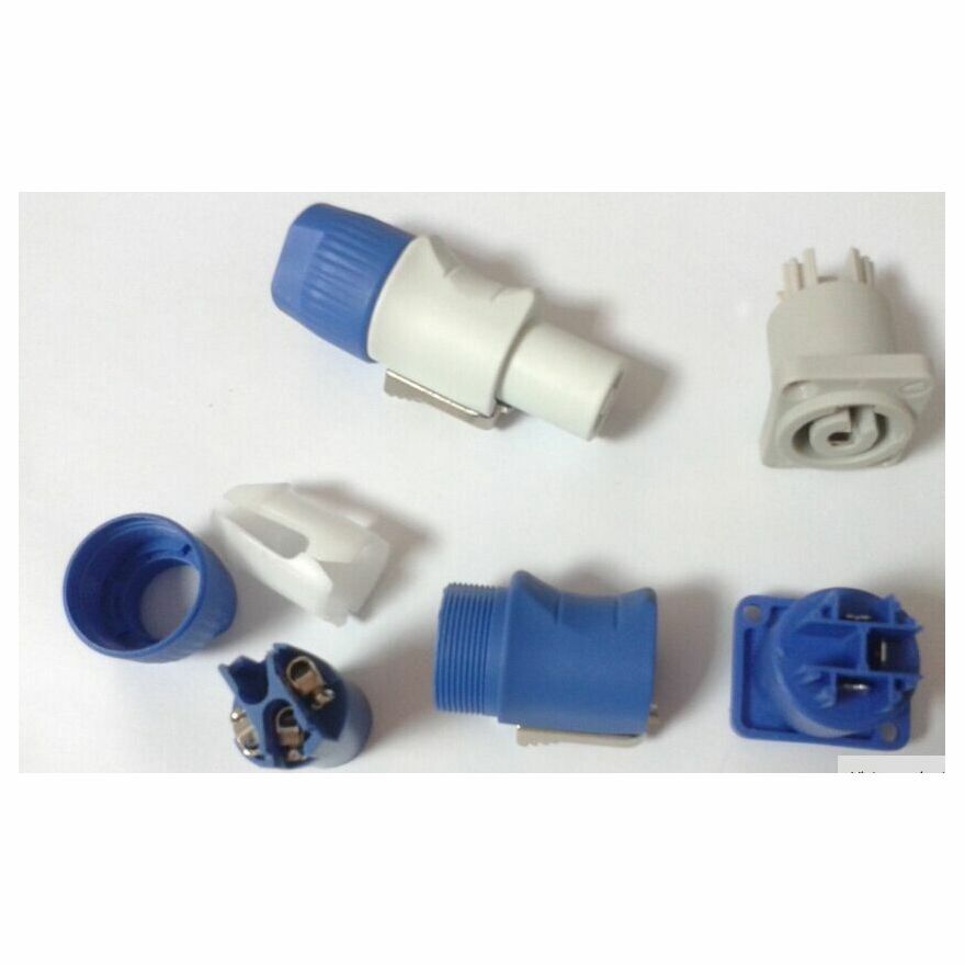 10 set PowerCON Type A NAC3FCA+NAC3MPA-1 Chassis Plug Panel adapter