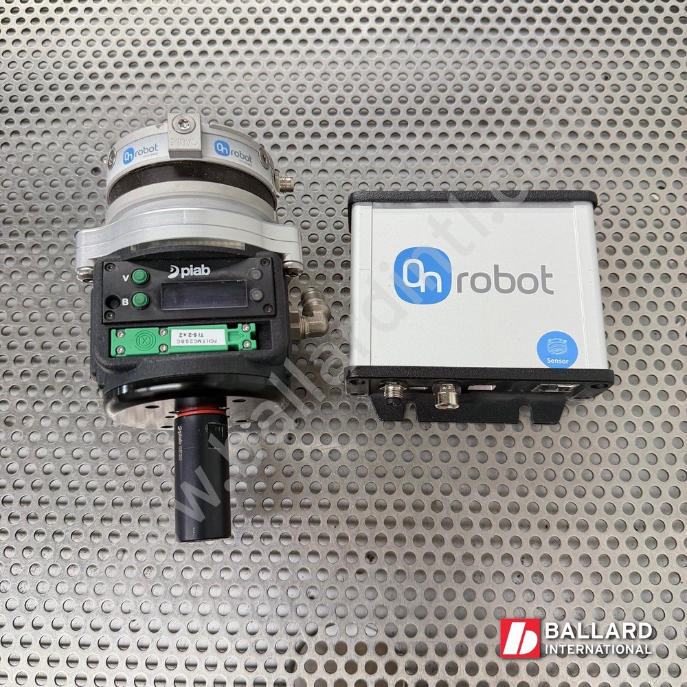 PIAB piCOBOT & OnRobot KIT w/ Vacuum Gripper Ejector Unit & F/T Sensor HEX-E
