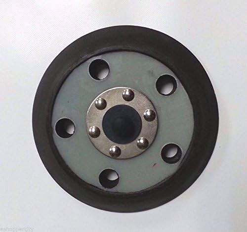 Replace 5" Pads and Abrasives 5" Dia - 5/16"-24 UNF Threaded Shaft Hook & Loop S