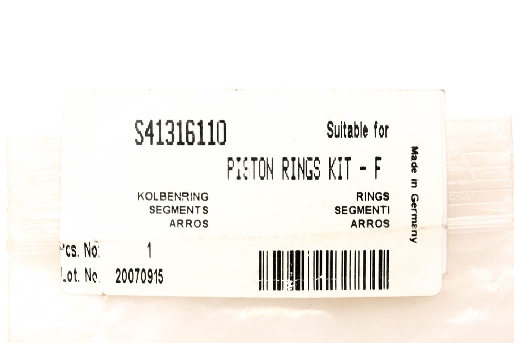 Athena S41316110 Piston Ring Kit NOS
