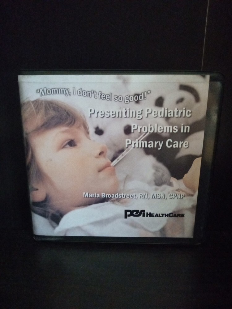 Presenting Pediatric Problems In Primary Care Maria BroadStreet ~ Trl8#68