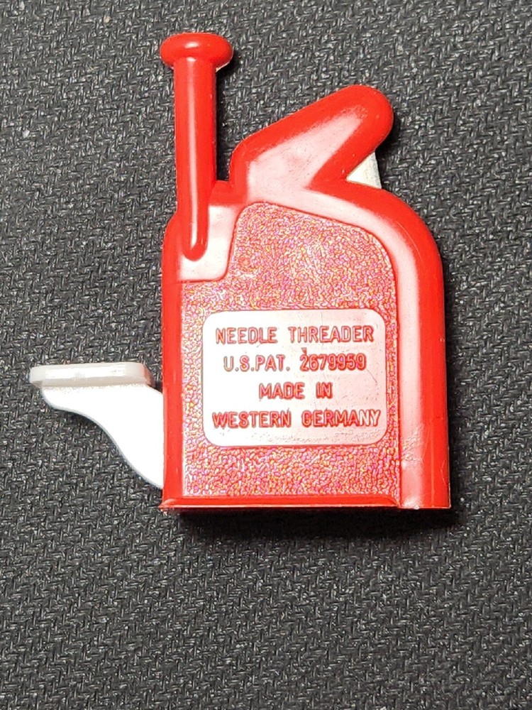 Hexe Einfadel Automatic Needle Threader w/ instructions West Germany 1960's